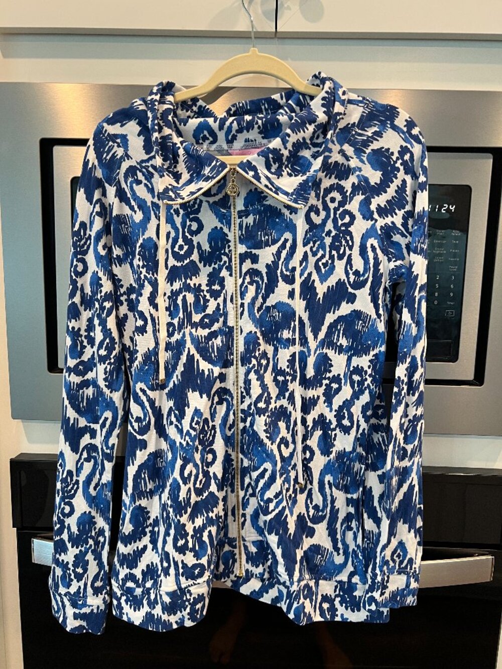 Lilly Pulitzer Zip Hoodie | Size Medium